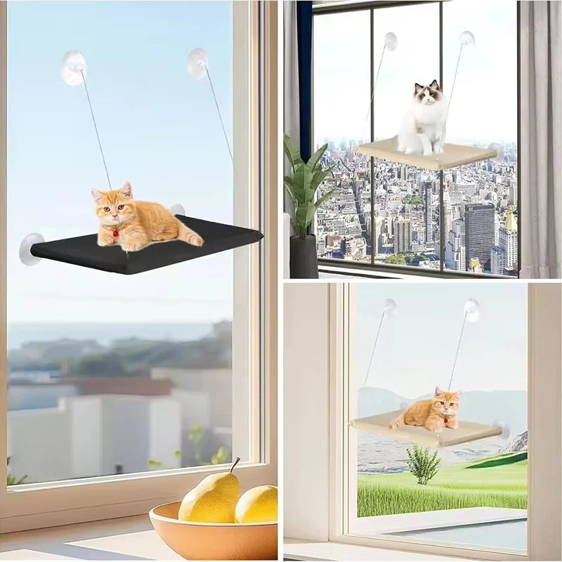 Winter Cat Window Hanging Hammock Bed Suction Cup Space Saving