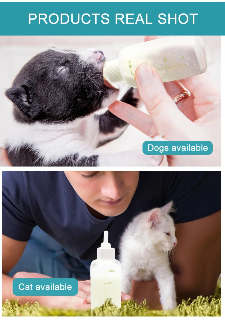 Pet Feeding Bottle Dog Puppy Newborn Dog