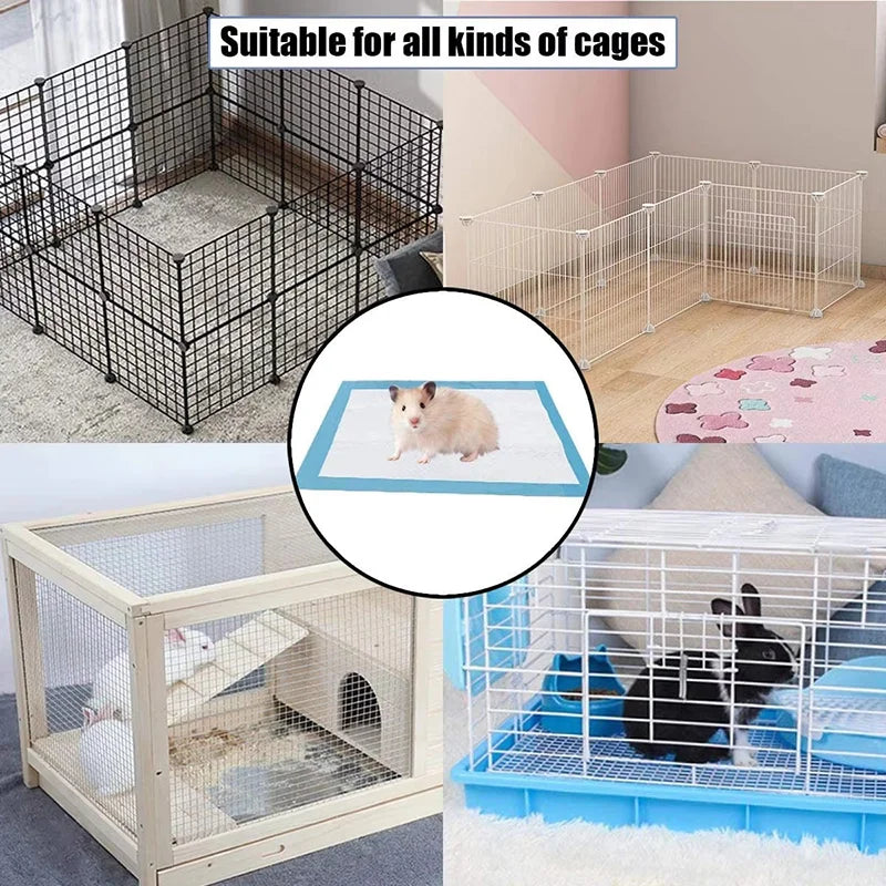 Disposable Pet Pee Pads Super Absorbent Waterproof Training Pads For Dogs Cats Rabbits