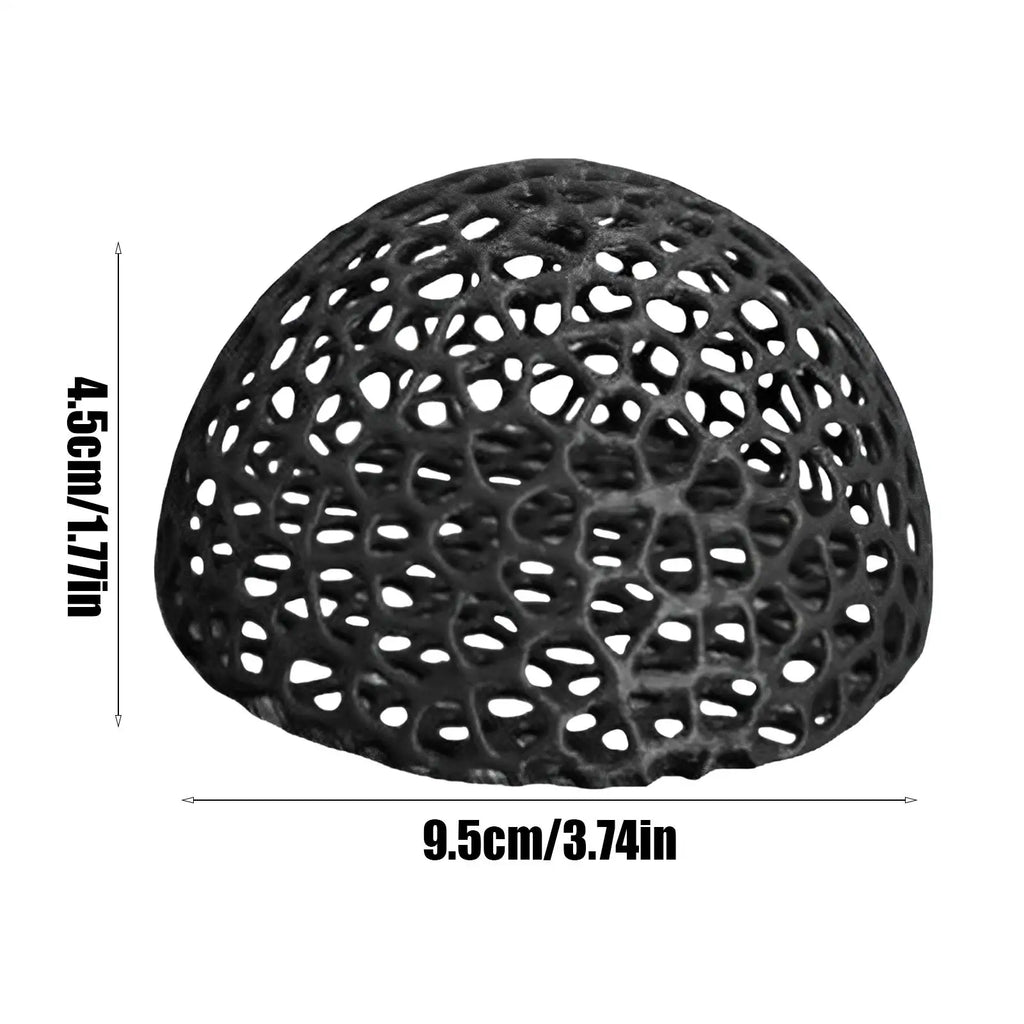 Aquarium Cave Shrimp House Tunnel Realistic Hollow Fish Cave Stone For Shrimp Betta Reptile Vivarium Habitat Enhancement