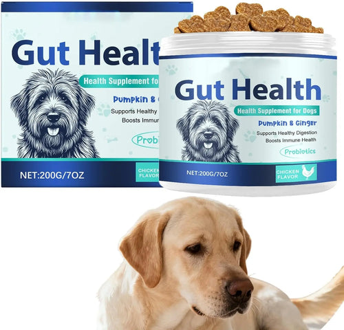 200g Formula Gut Health Supplement for Dogs Formulated Probiotic Chews