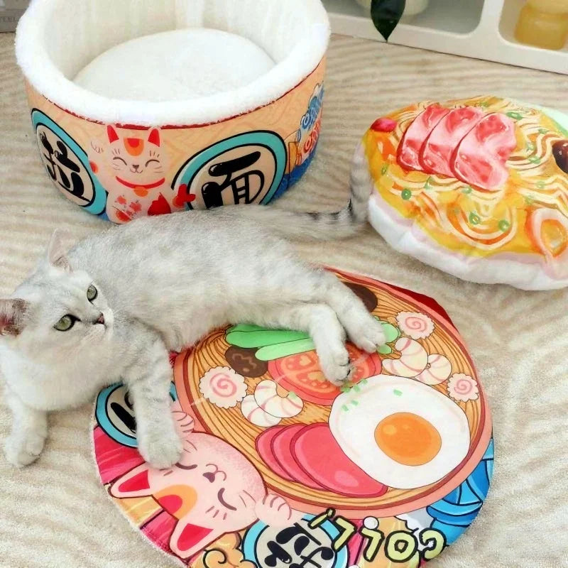 Pet Dog Cat House Kennel Super Large Instant Noodle Warm Dog