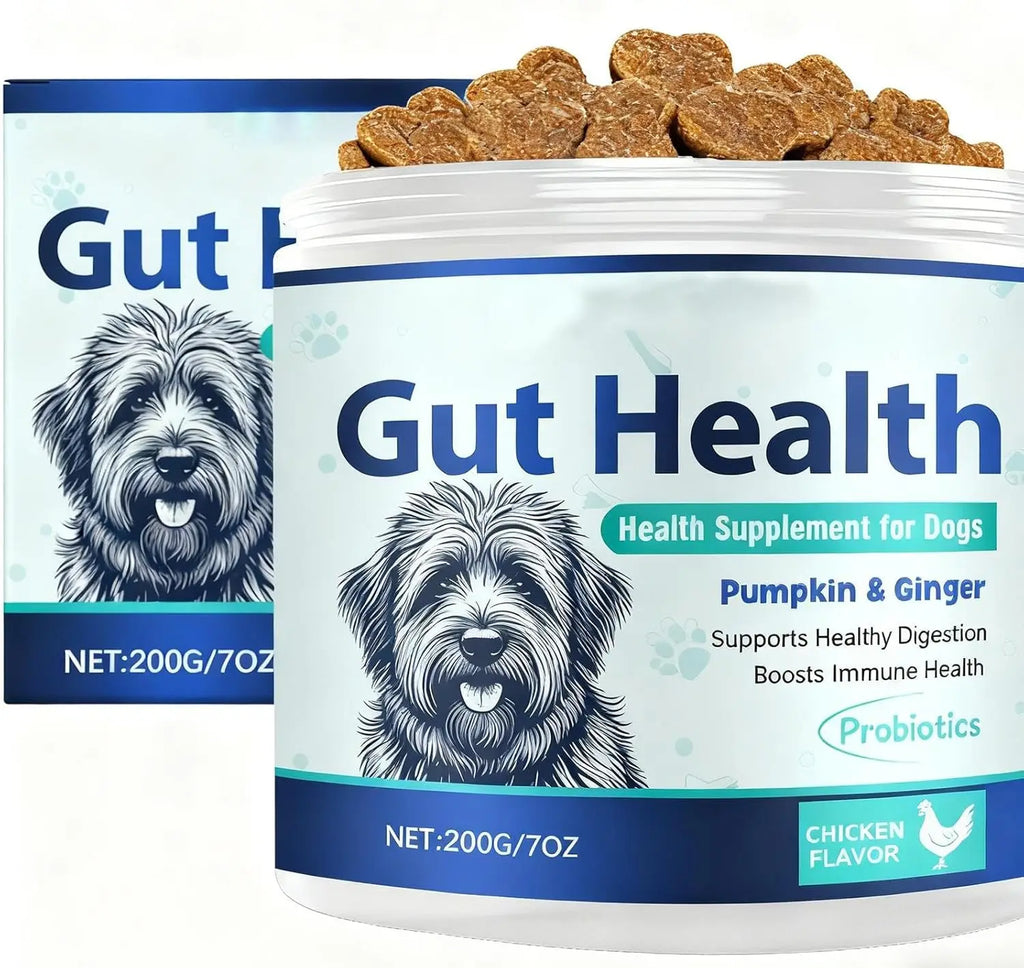 200g Formula Gut Health Supplement for Dogs Formulated Probiotic Chews