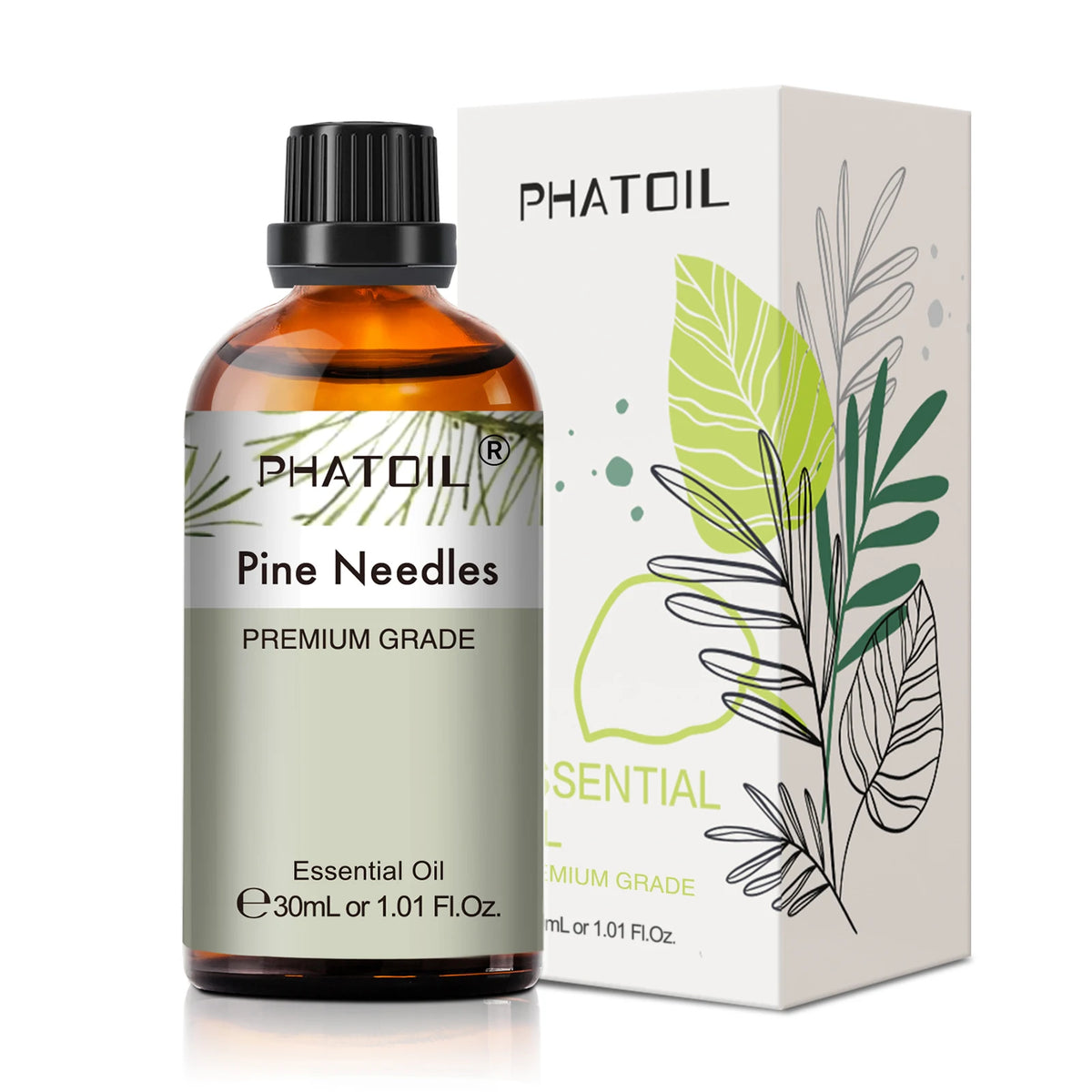 PHATOIL 1PCS Aromatherapy Essential Oil 30ml Lemon Eucalyptus Lavender