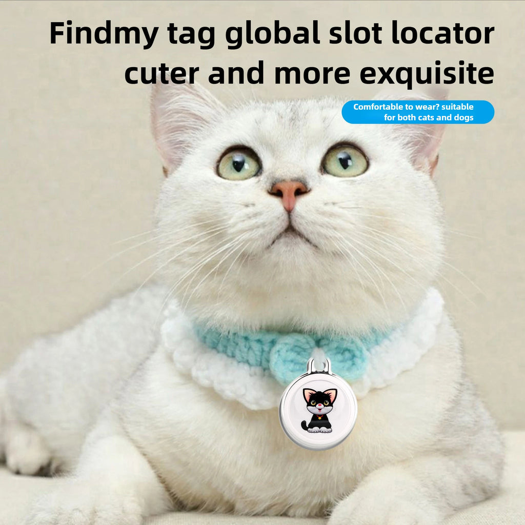 Pet Anti-Lost GPS Tracker Bluetooth-compatible Smart Wearable Waterproof