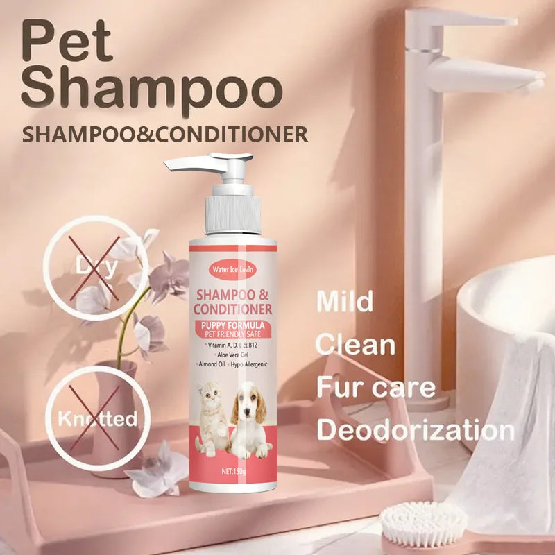 Gentle 2-in-1 Puppy Shampoo & Conditioner with Vitamins & Aloe
