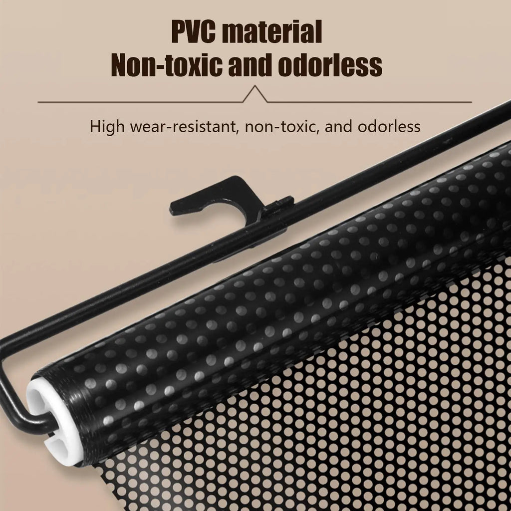 Retractable Pet Gate No Drilling Door Barrier Indoor Retractable Stair Barrier for Home