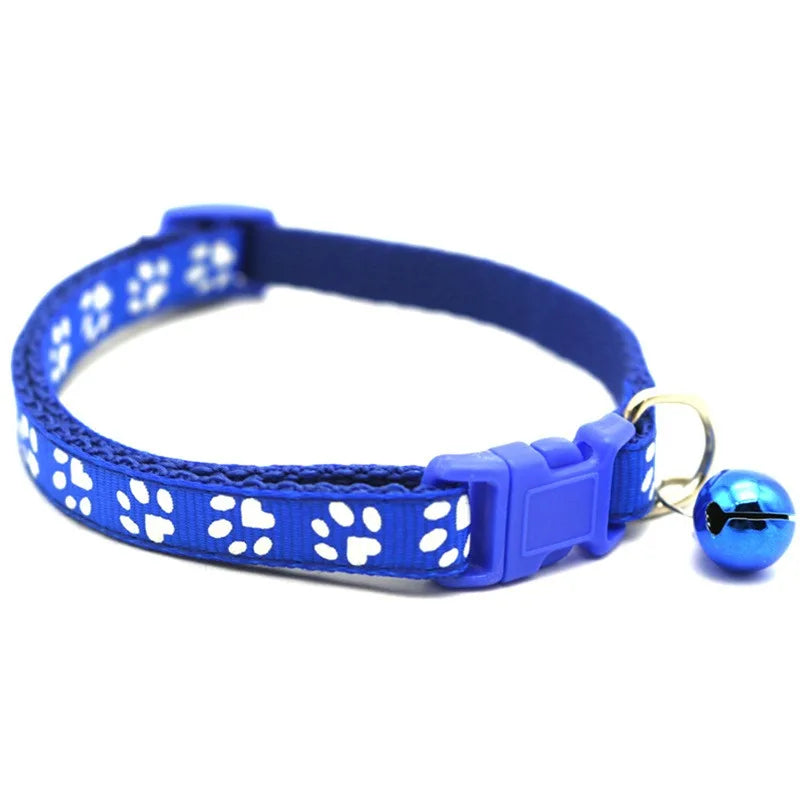 Wholesale Collars for Cat Collar With Bell Adjustable Necklace Cat Puppy Kitten Collar