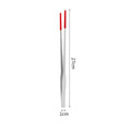 Reptile Feeding Tongs With Rubber Tip Stainless Steel Aquarium Tweezers Fish Tank Cleaning Tools Snakes Enclosure Accessories
