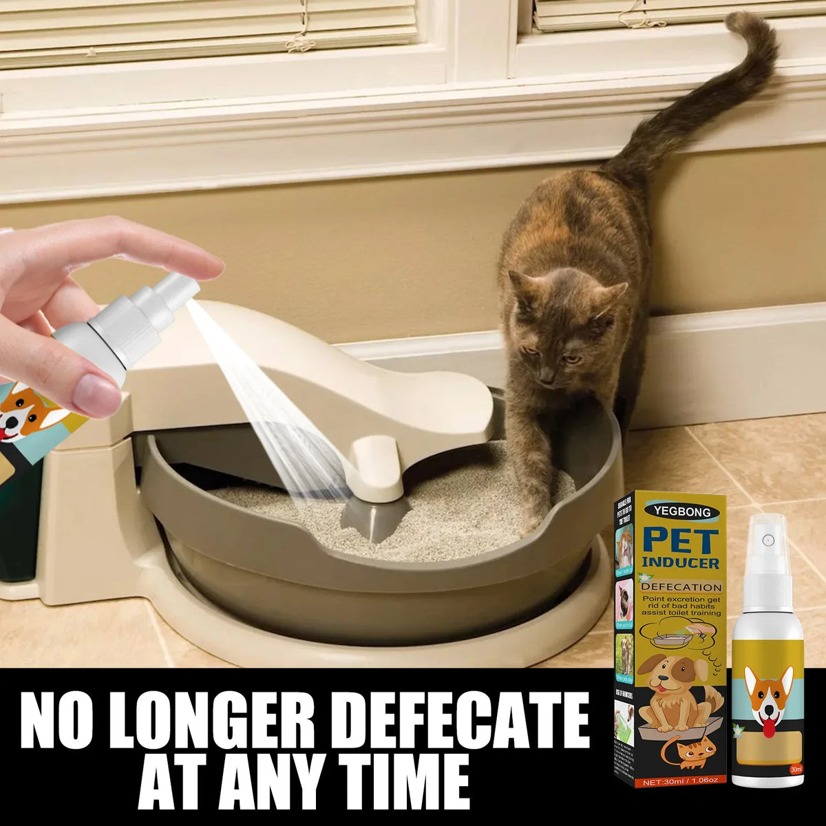 Dog Potty Training Spray Cats Kitten Outdoor Urine Poops
