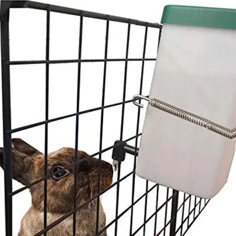 Pet Drinker Water Bottle Dispenser Feeder Hanging Pet Dog Guinea Pig