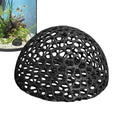 Aquarium Cave Shrimp House Tunnel Realistic Hollow Fish Cave Stone For Shrimp Betta Reptile Vivarium Habitat Enhancement