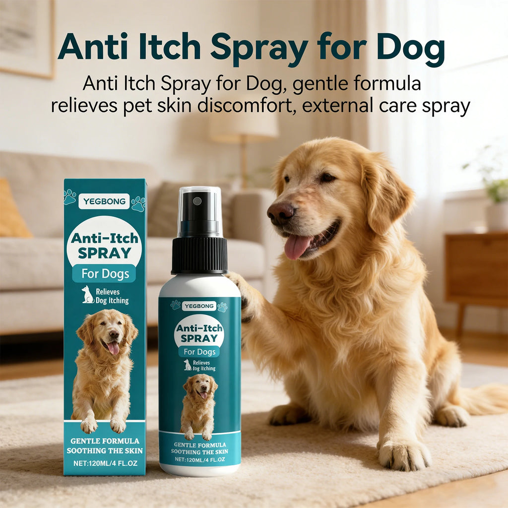 Anti Itch Spray for Dog Itch Relief Soothing Dog Skin Discomfort