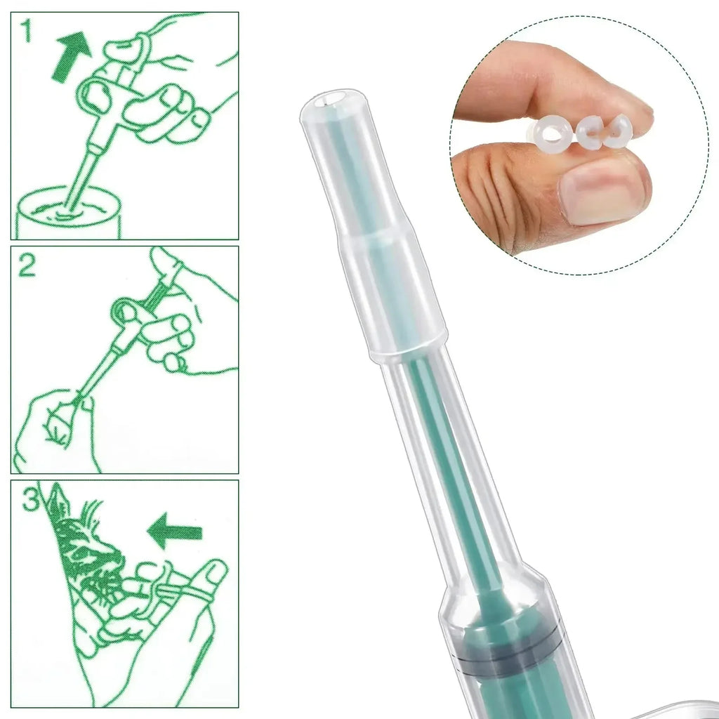 Pet Medicine Dispenser Cat Tablet Syringe Feeder Soft Tip Multi-Purpose Feeder