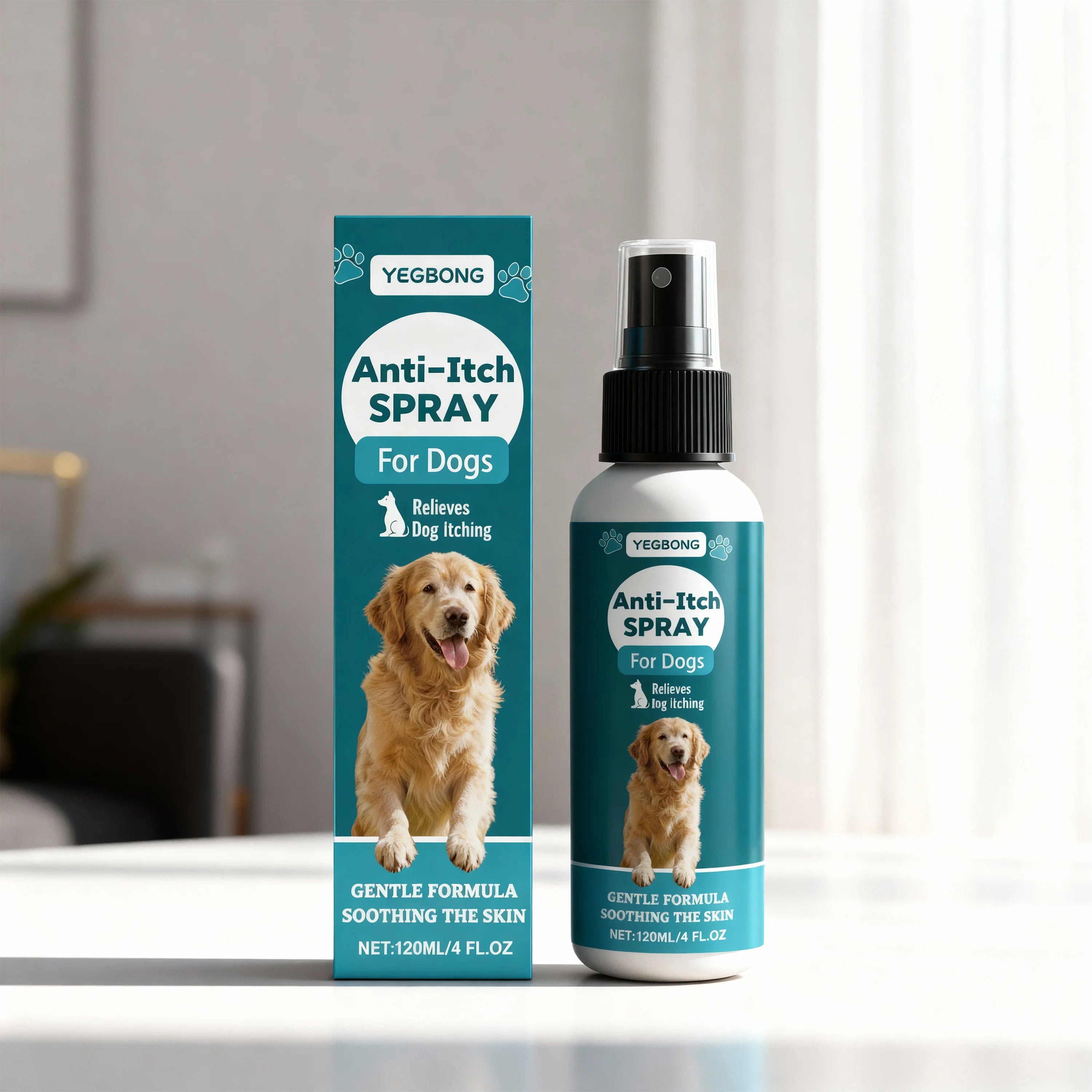 Anti Itch Spray for Dog Itch Relief Soothing Dog Skin Discomfort