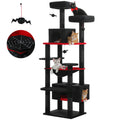 Large Cat Tree and Tower for Indoor Cats With Sisal-Covered Scratching Posts