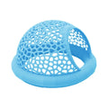 Aquarium Floating Cave Fish Shrimp Hideout Shelter 3-in-1 Hammock Feeding Ring & Resting Spot for Betta Small Aquatic Pets