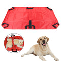 Pet Transport Stretcher: 242LBS Capacity, Nylon Fabric for Elderly/Disabled Animals, Portable