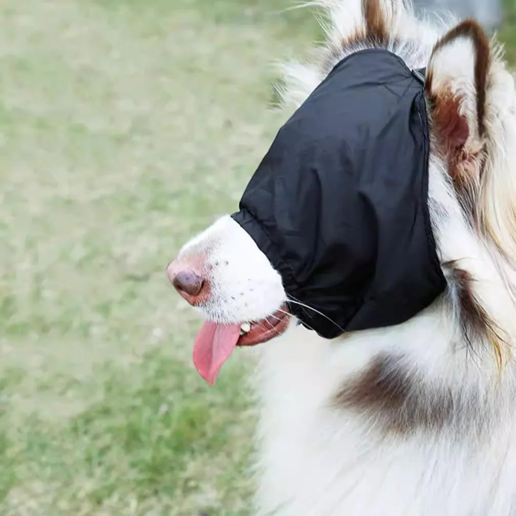 Pet Supplies Dog Outdoor Light-blocking Anti-excitement Pressure-reducing Hood Dog Motion Sickness Stabilizing Eye Mask Beauty
