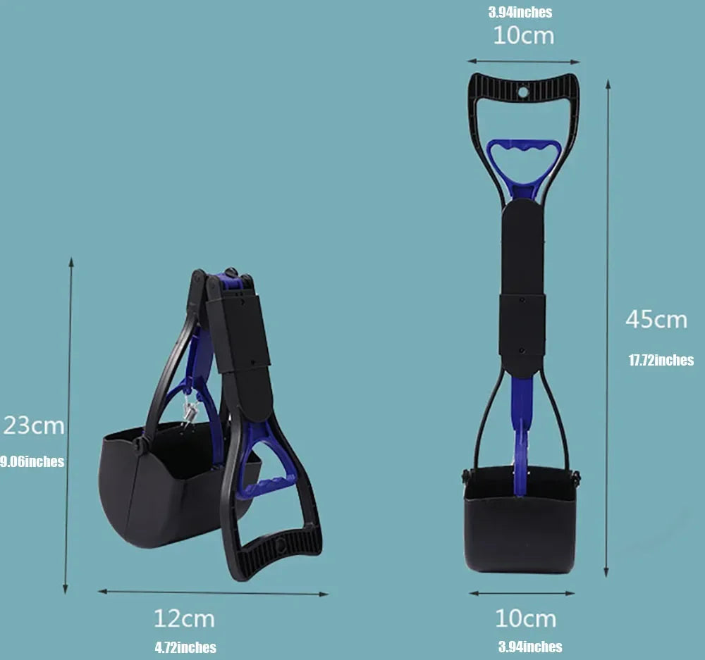 Pet Dog Cleaner Pooper Scooper Long Handle Pet Pooper Scooper