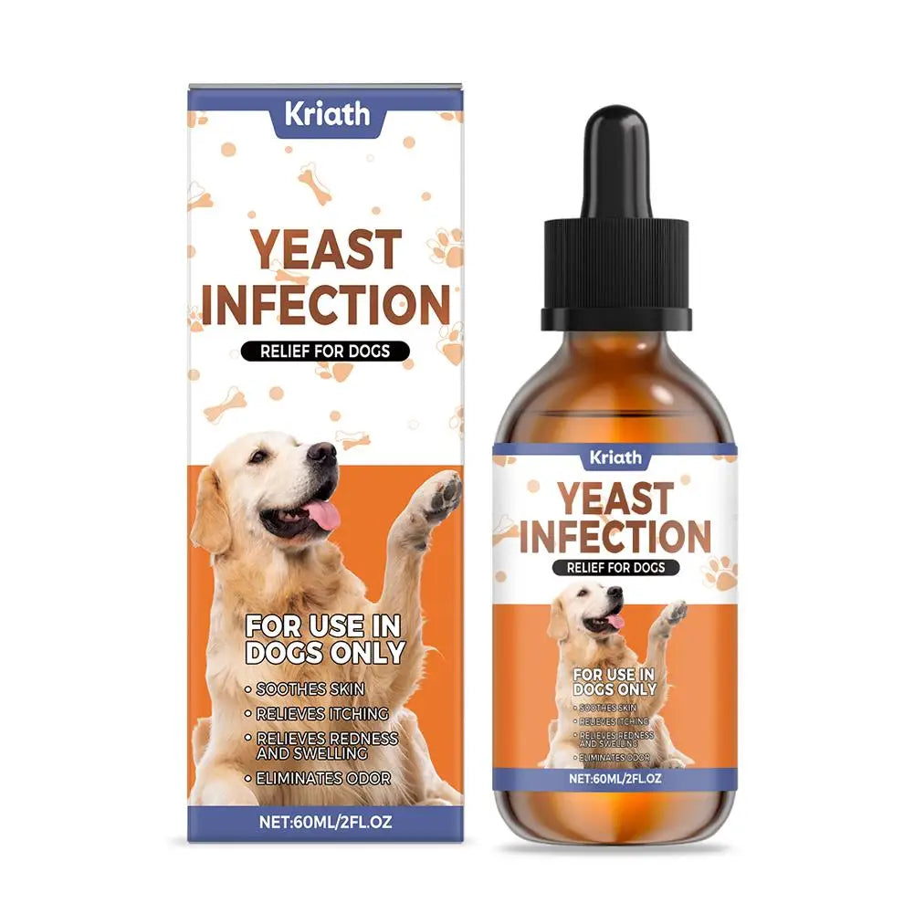 60ML 3kinds Dog Pet Drops Gentle Care Supplement To Maintain Healthy Coat and Skin