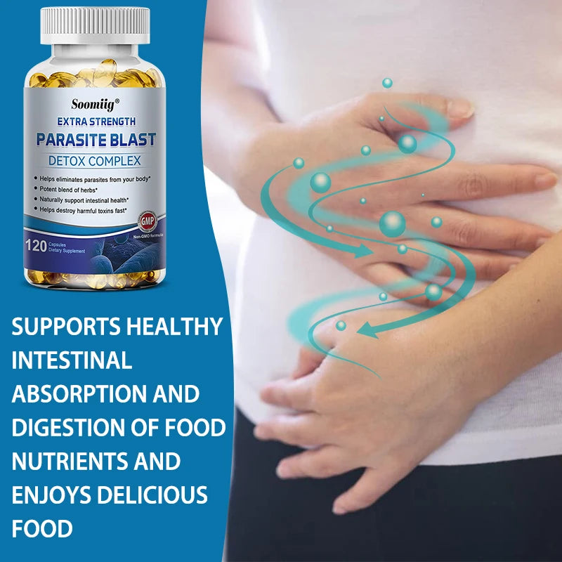 Parasite Blast - Bowel Cleansing Supplement, Digestive Health, Immune Health