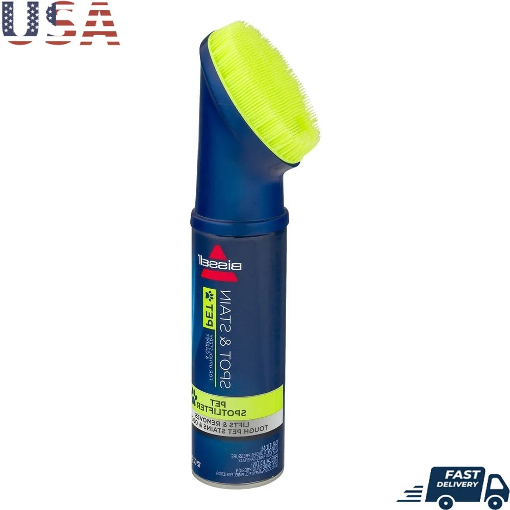 Pet Spotlifter Cleaner Upholstery Carpet Stain Remover Brush Odor Control Enzymatic Formula Easy Use Fabric Safe Dog Cat Waste