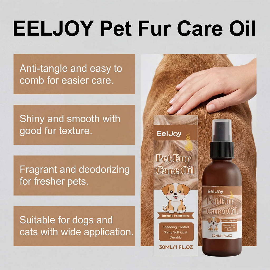 30ML Pet Hair Care Essence Oil Gentle Moisturizing Lasting Fragrance