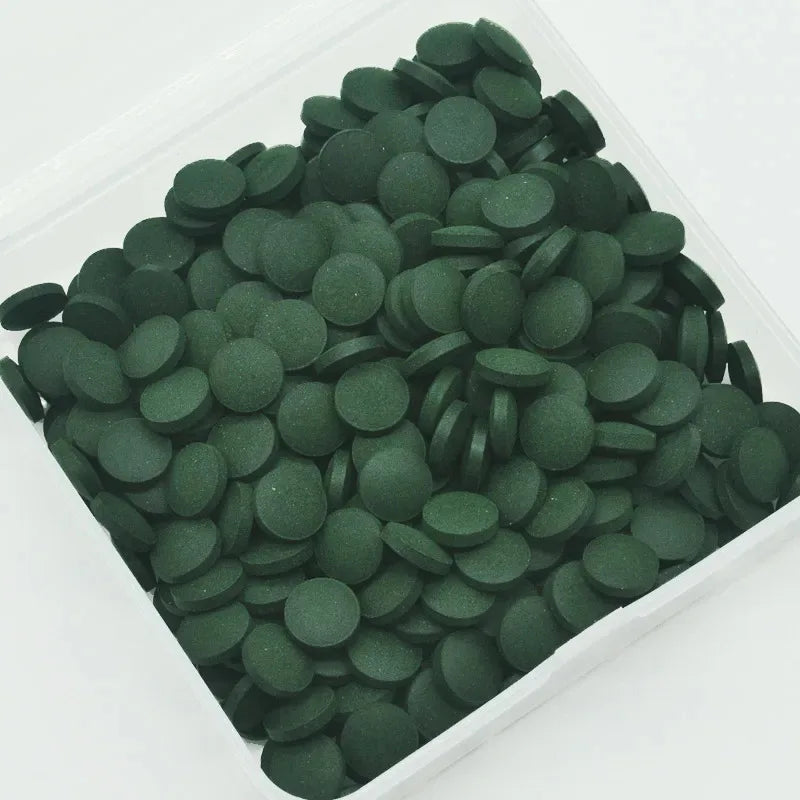 50/100/200/300Pcs High Purity Spirulina Tablets Spiral Seaweed Pet Food Fish Food Red Shrimp Fish Food