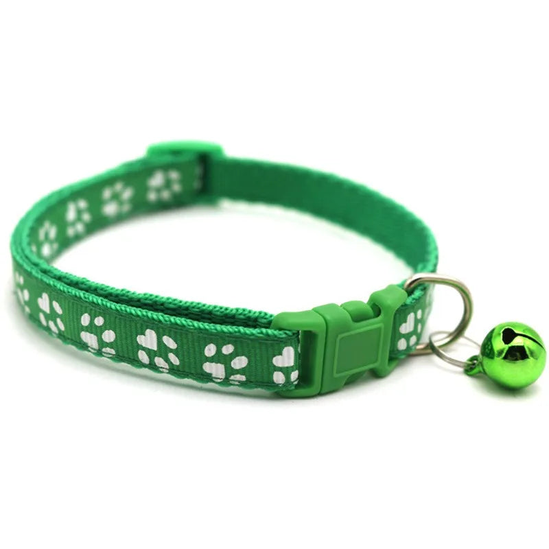 Wholesale Collars for Cat Collar With Bell Adjustable Necklace Cat Puppy Kitten Collar