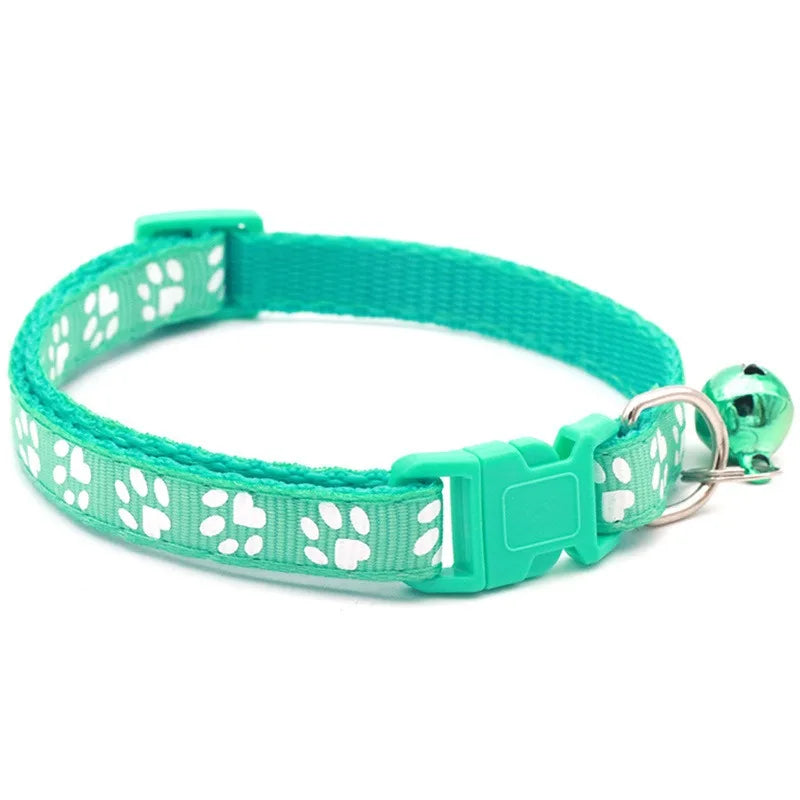 Wholesale Collars for Cat Collar With Bell Adjustable Necklace Cat Puppy Kitten Collar