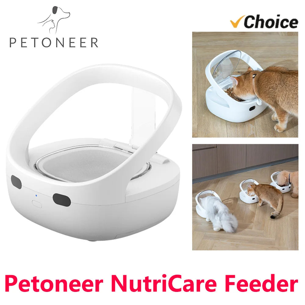 New Petoneer NutriCare Feeder Tailored For Multi-Pet Households Pet feeder