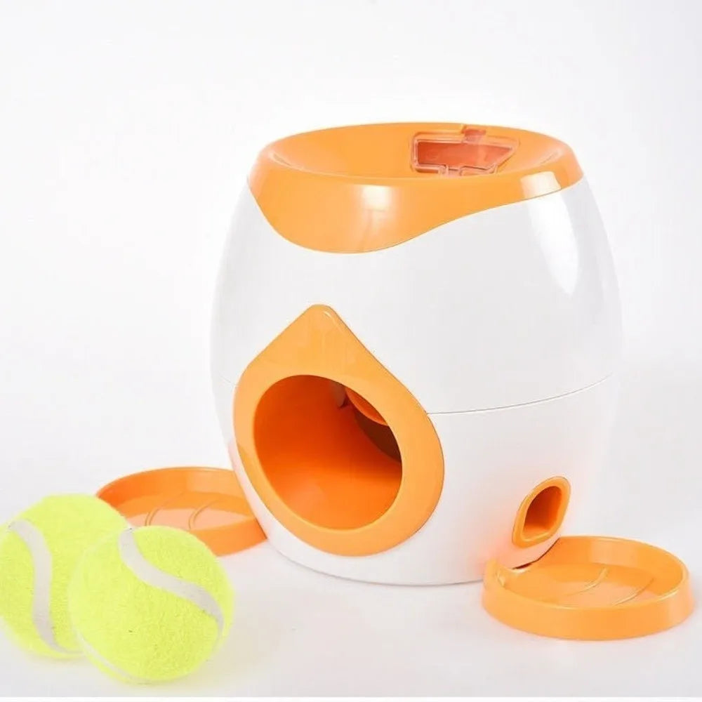 Pet Supplies 2 in 1 Pet Feeding Machine Interactive Toy Leak Food Reward Machine