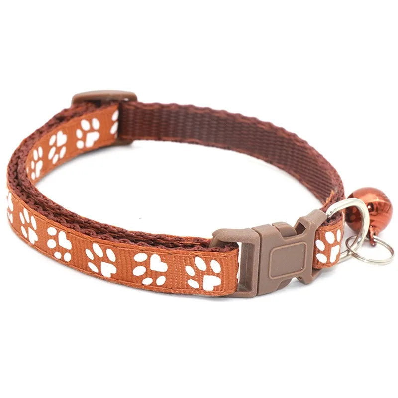 Wholesale Collars for Cat Collar With Bell Adjustable Necklace Cat Puppy Kitten Collar