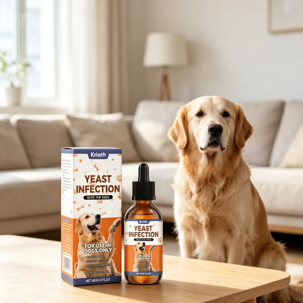 Kriath Dog Supplement Drops Promote Nutrient Absorption Improve Immune