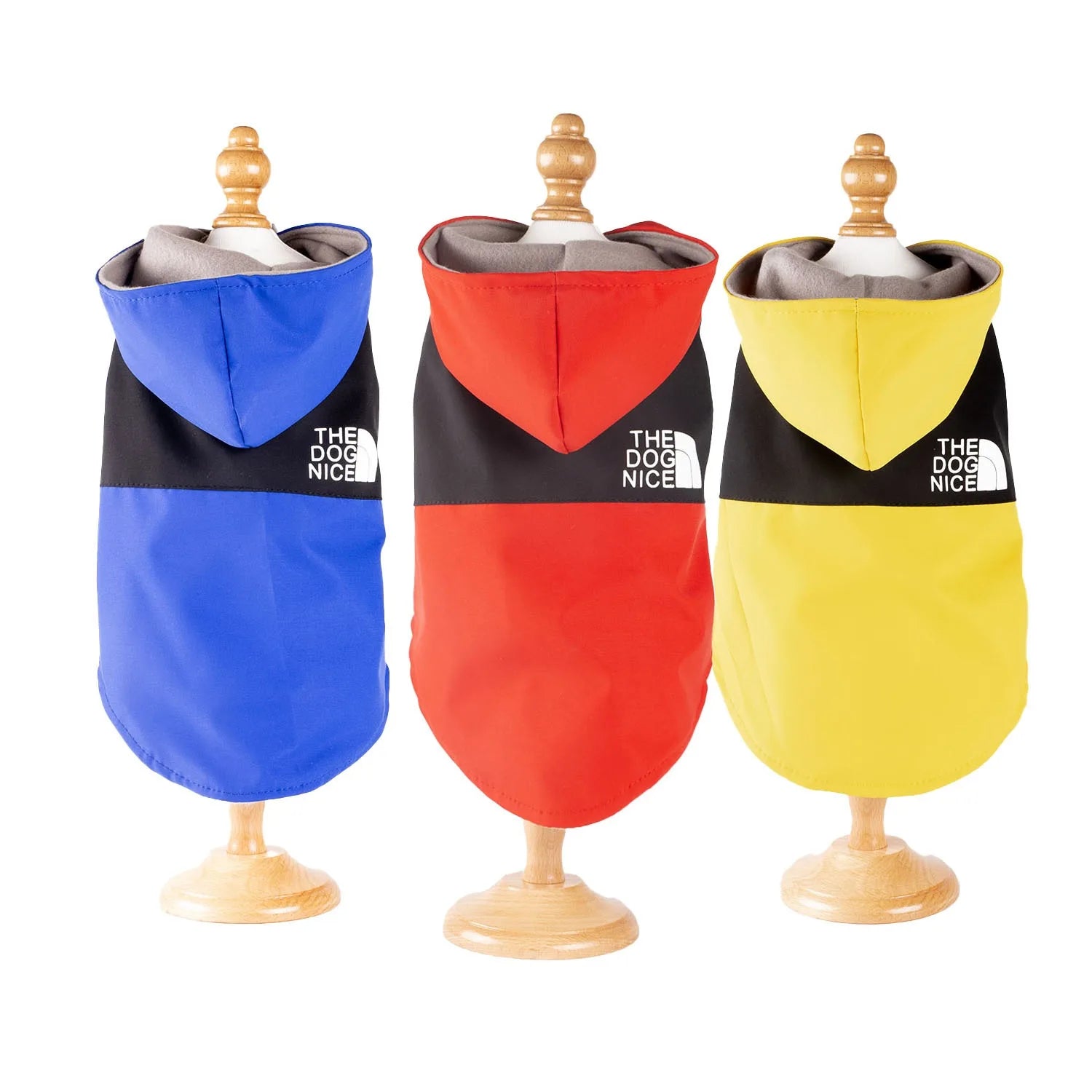 Waterproof Raincoat Jacket for Dogs Teddy Spring Autumn Handsome