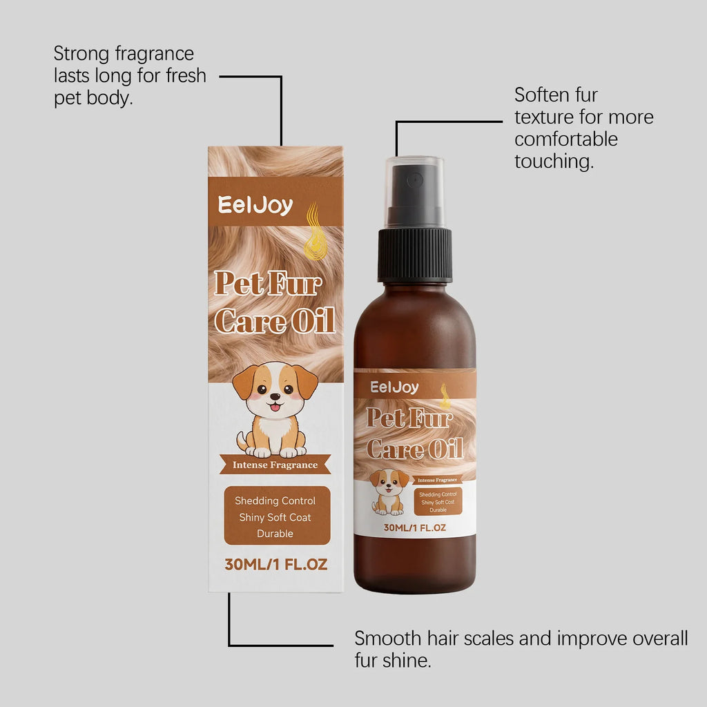 30ML Pet Hair Care Essence Oil Gentle Moisturizing Lasting Fragrance