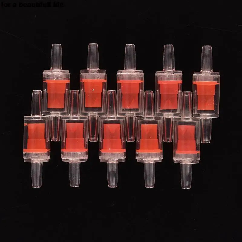 Aquarium Check Valve For Air Pump Plastic One Way Non-Return Accessories for Fish Tank Air Line Tube Hose Pipe Pet Product