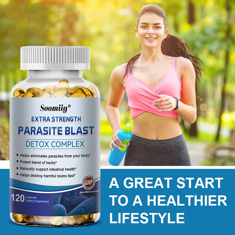 Parasite Blast - Bowel Cleansing Supplement, Digestive Health, Immune Health