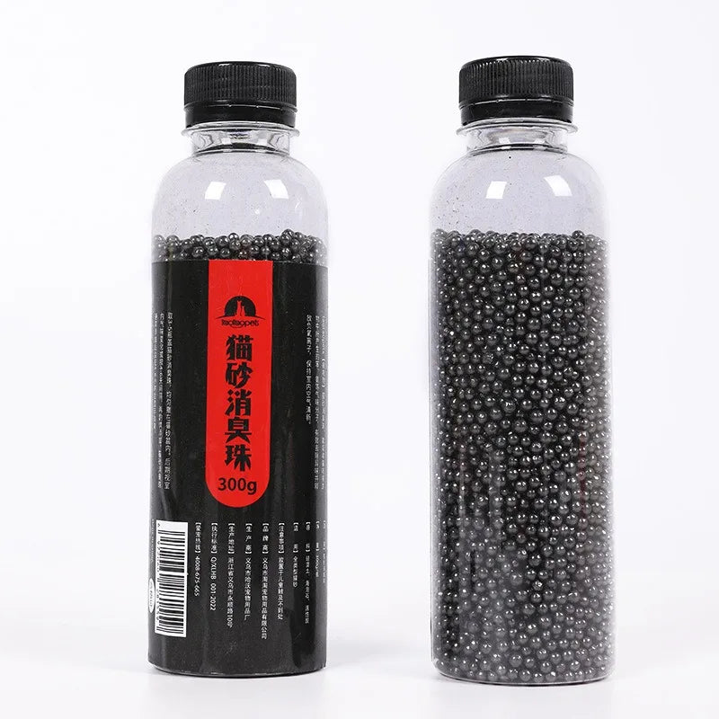Activated Carbon Cat Litter Deodorizer 300g Fresh Odor Control Beads Low Dust Eco Friendly Natural for Cat Toilet Pet Litter Box