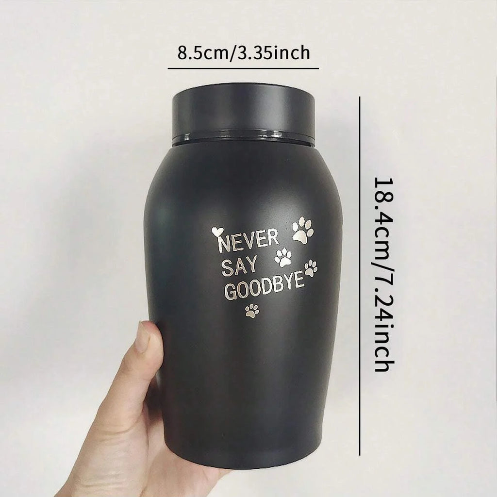 1pc-Personalized pet urn with paw prints