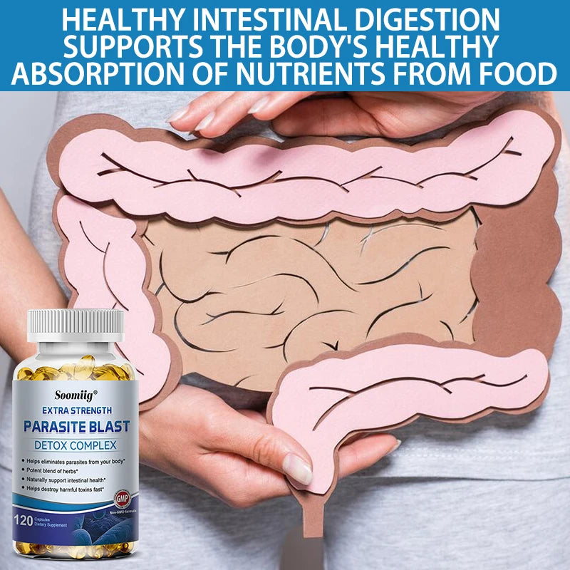 Parasite Blast - Bowel Cleansing Supplement, Digestive Health, Immune Health
