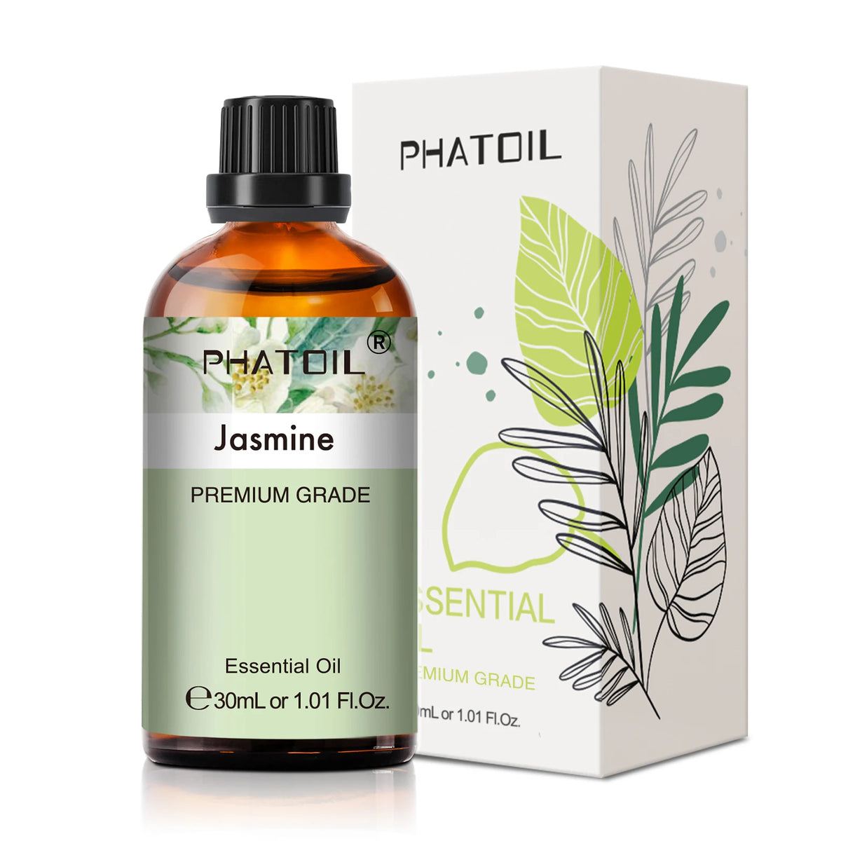 PHATOIL 1PCS Aromatherapy Essential Oil 30ml Lemon Eucalyptus Lavender