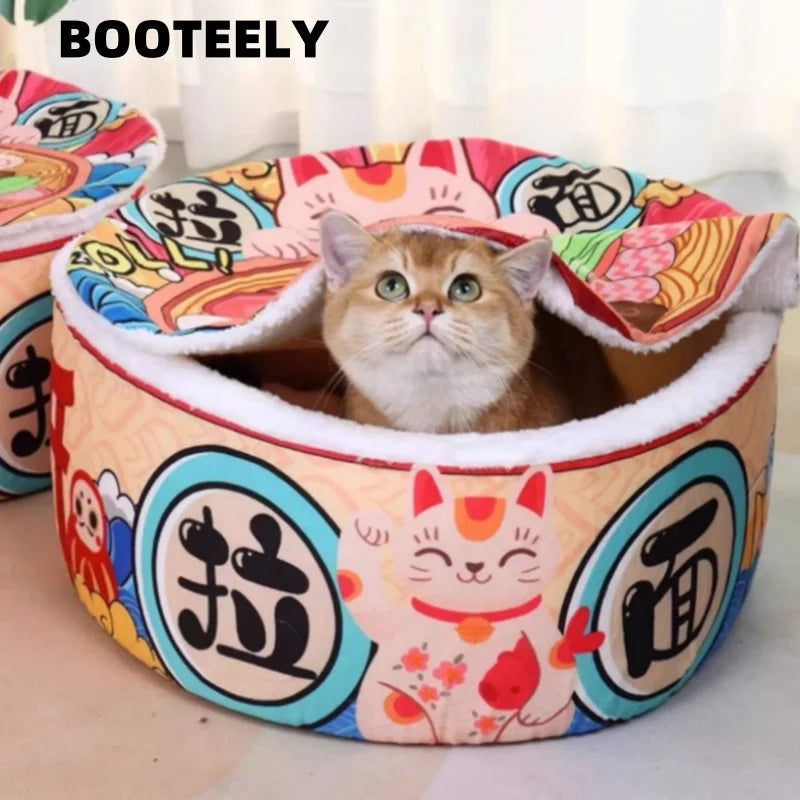 Pet Dog Cat House Kennel Super Large Instant Noodle Warm Dog