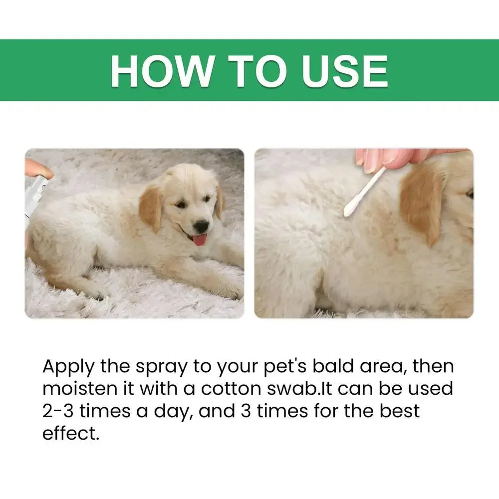 30ml Cat Detangler Spray for Matted Hair Pet Hair Regrowth Spray Cats Comforting