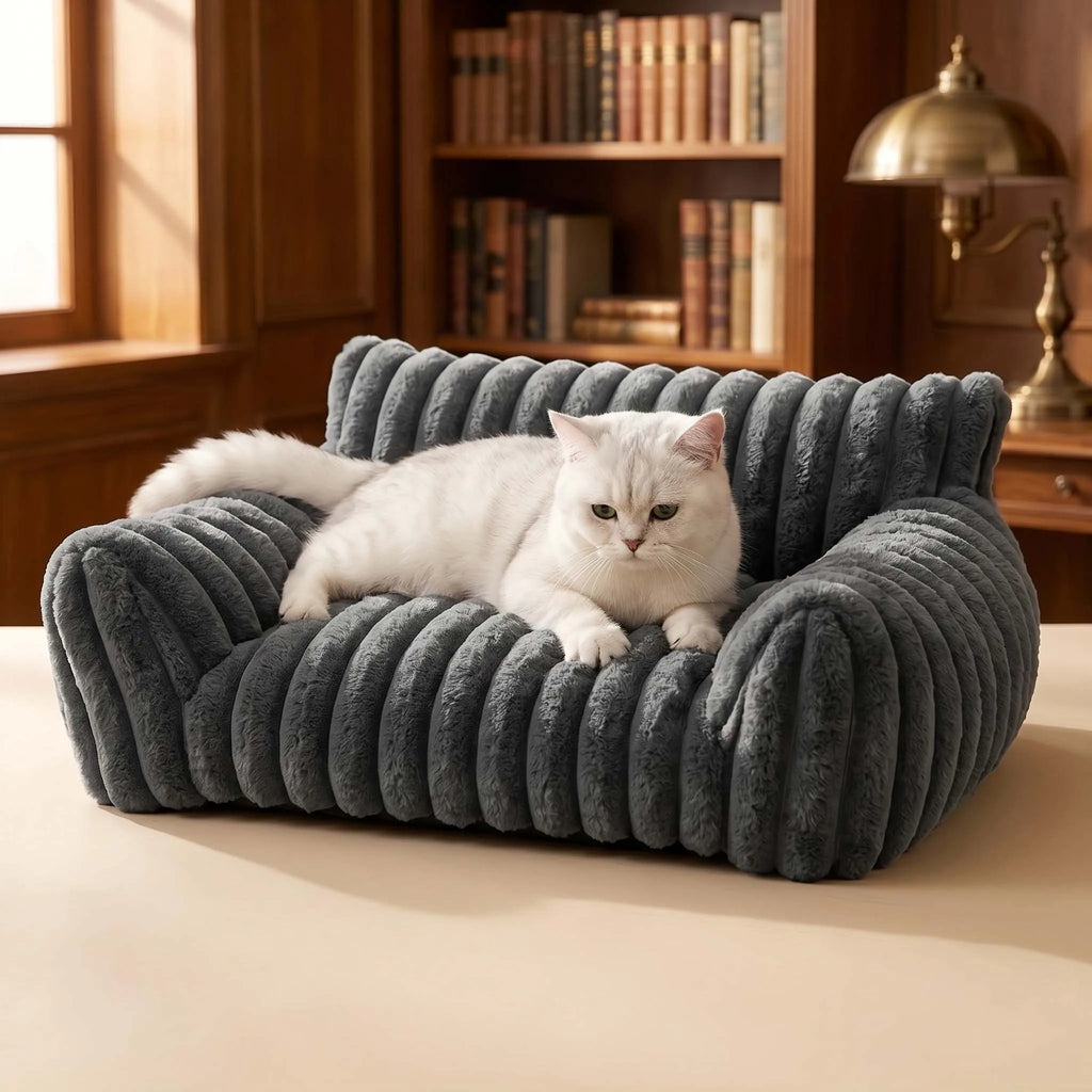 Warm Comfort Cat Sofa  Deep Sleep Cat Bed Pet Basket Kitten House Small Dogs