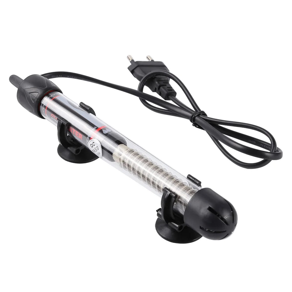 25-300W Automatic Temper Adjustment Aquarium Submersible Fish Tank Water Heater Electric Water Heater Boiler Water Heating Rod