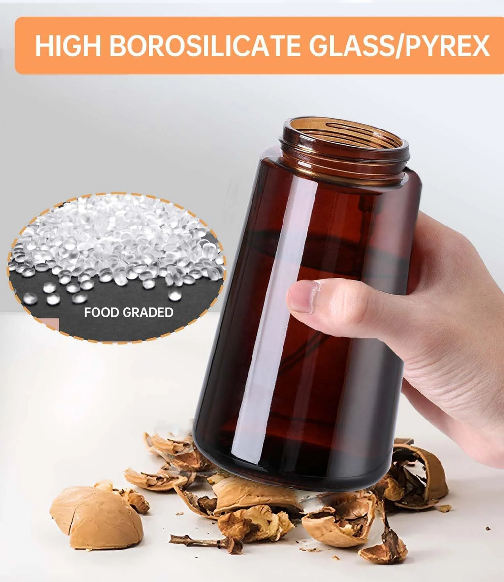 2-in-1 Glass Oil Dispenser & Sprayer