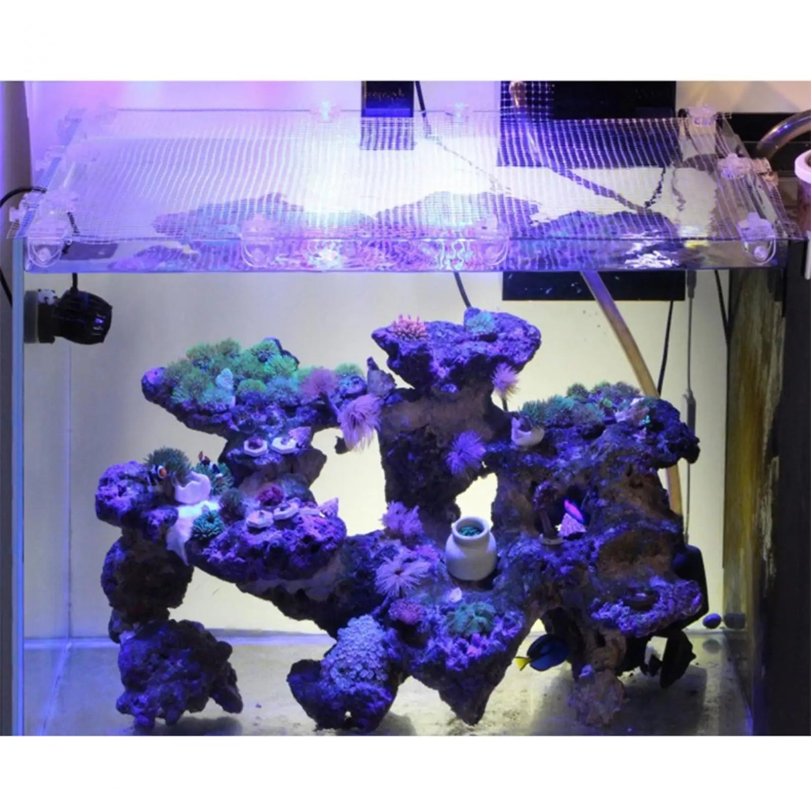 Aquarium Cover Fish Tank DIY Invisible Mesh Netting Multi Used Pet Netting Fence Durable Anti-Jumping Guard Aquarium Screen net