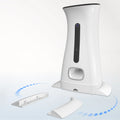 7.5L Dog Food Dispenser With Night Vision And 2-Way Audio 720P HD Wifi Camera Voice Recorder Automatic Cat Feeder